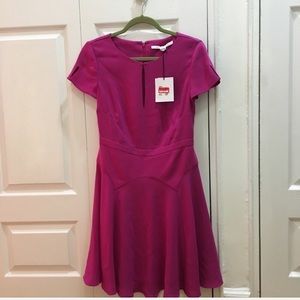 NWT!!! Diane von Furstenberg Fuchsia Raizel Dress